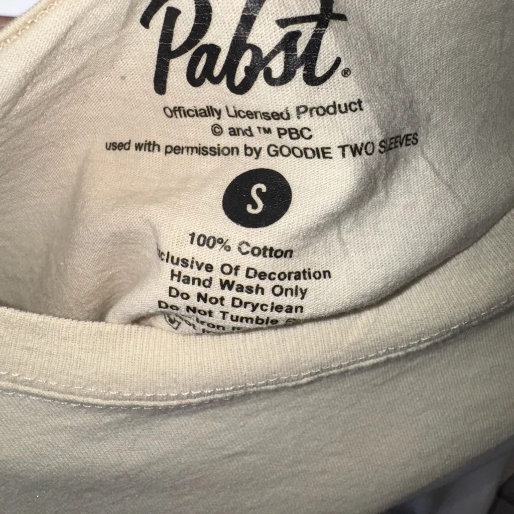 Buckle Cream and Black Lone Star Cowboy Oversized T-Shirt Size Small Western - Image 7