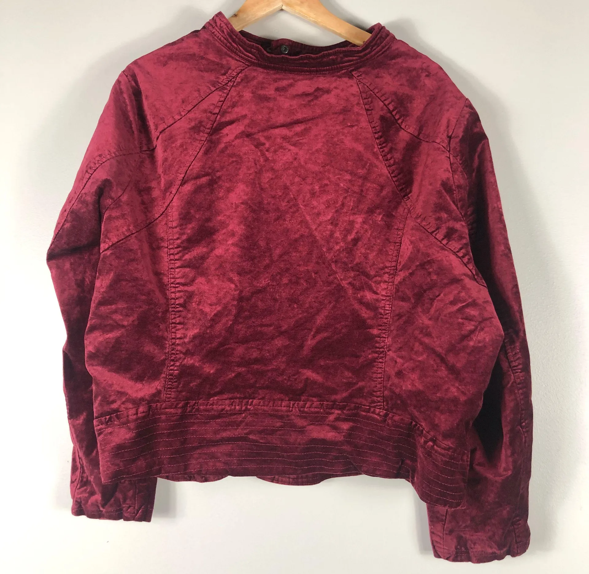 Torrid Lattice Velvet Motto Jacket - Image 8