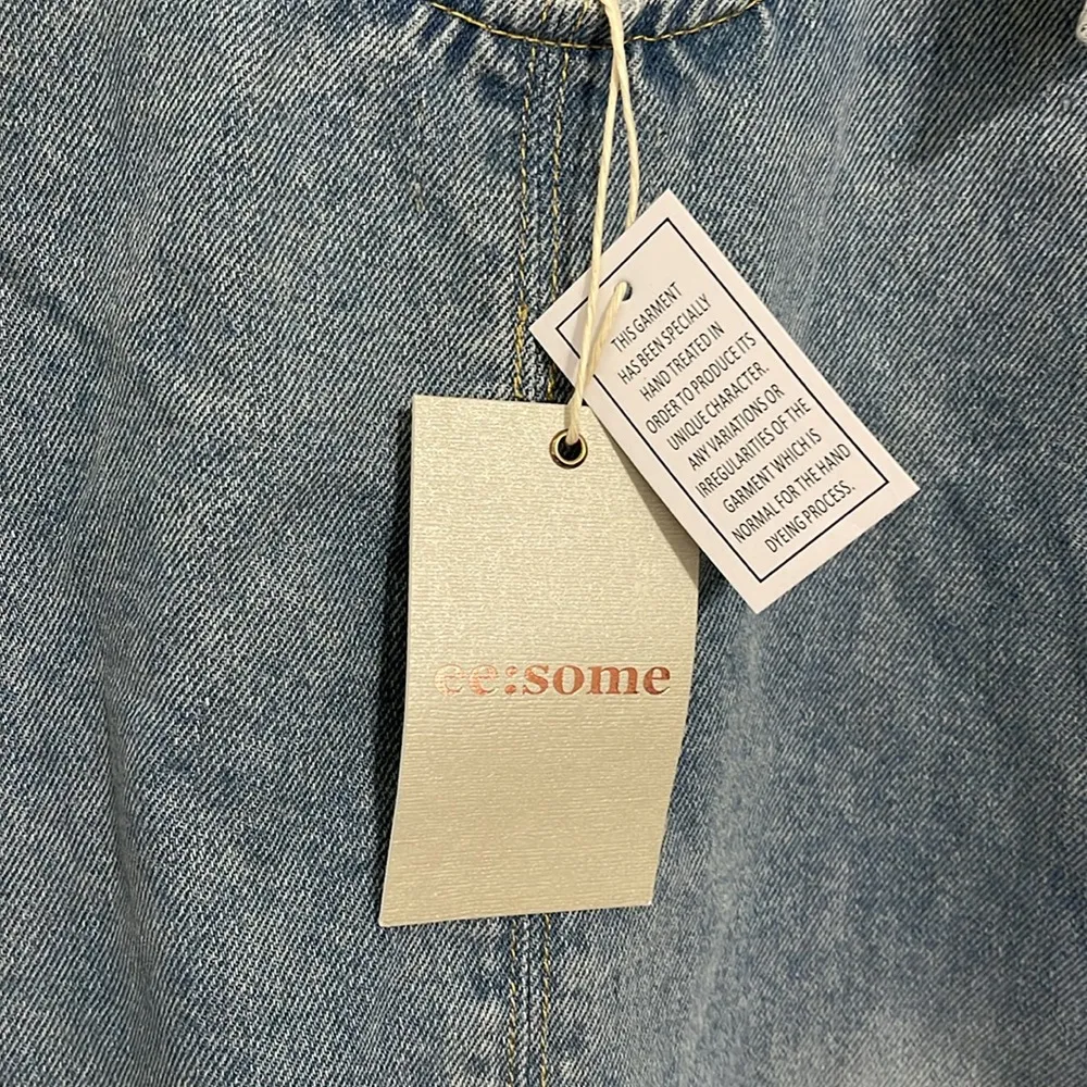 Denim Romper Size M - Image 4