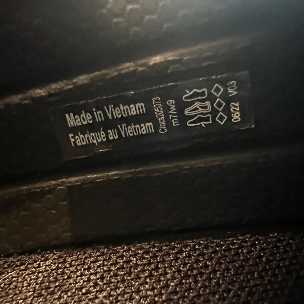 Crocs Dual Comfort Lock Slip On Slip Resistant Clog Black Men 7 Woman’s 9 Unisex - Image 7