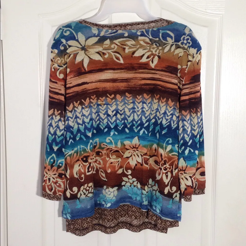 FINAL MARKDOWN Ladies' Alfred Dunner Petite Layered Top mp - Image 6