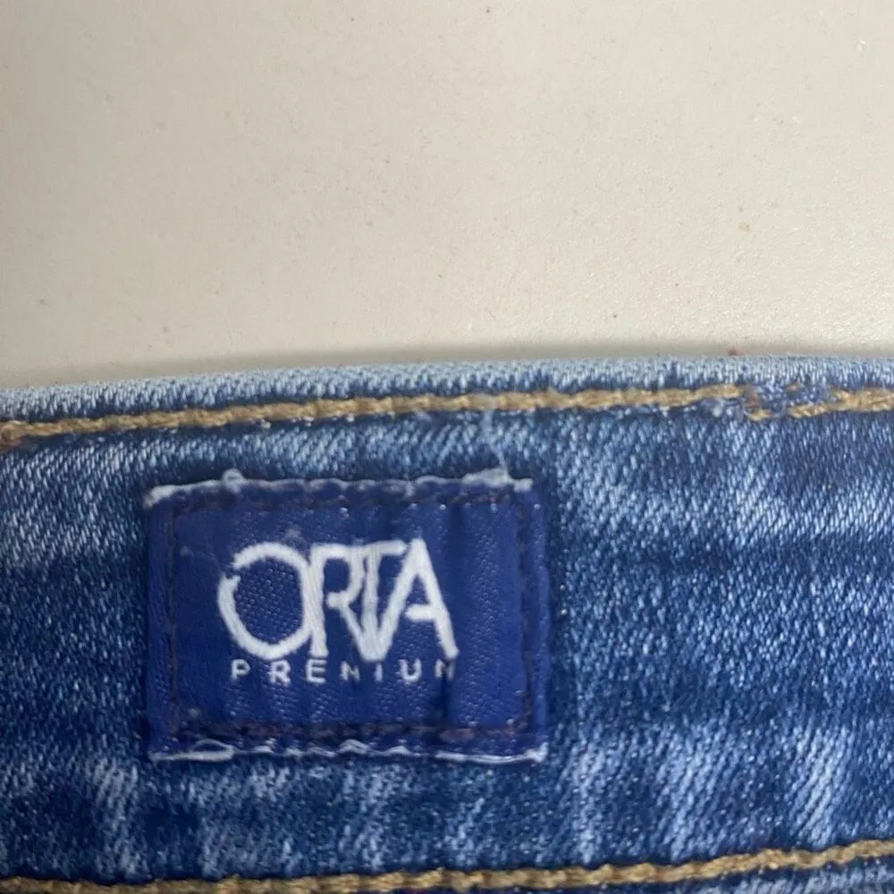 LUCKY BRAND Women’s Jeans‎ Size 4 Distressed Raw Edge Orta Premium Raw Edge Hem - Image 5