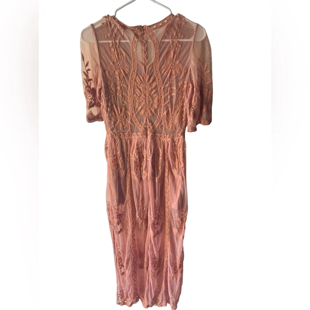 Wishlist BOHO Western Sheer Romper - Image 4