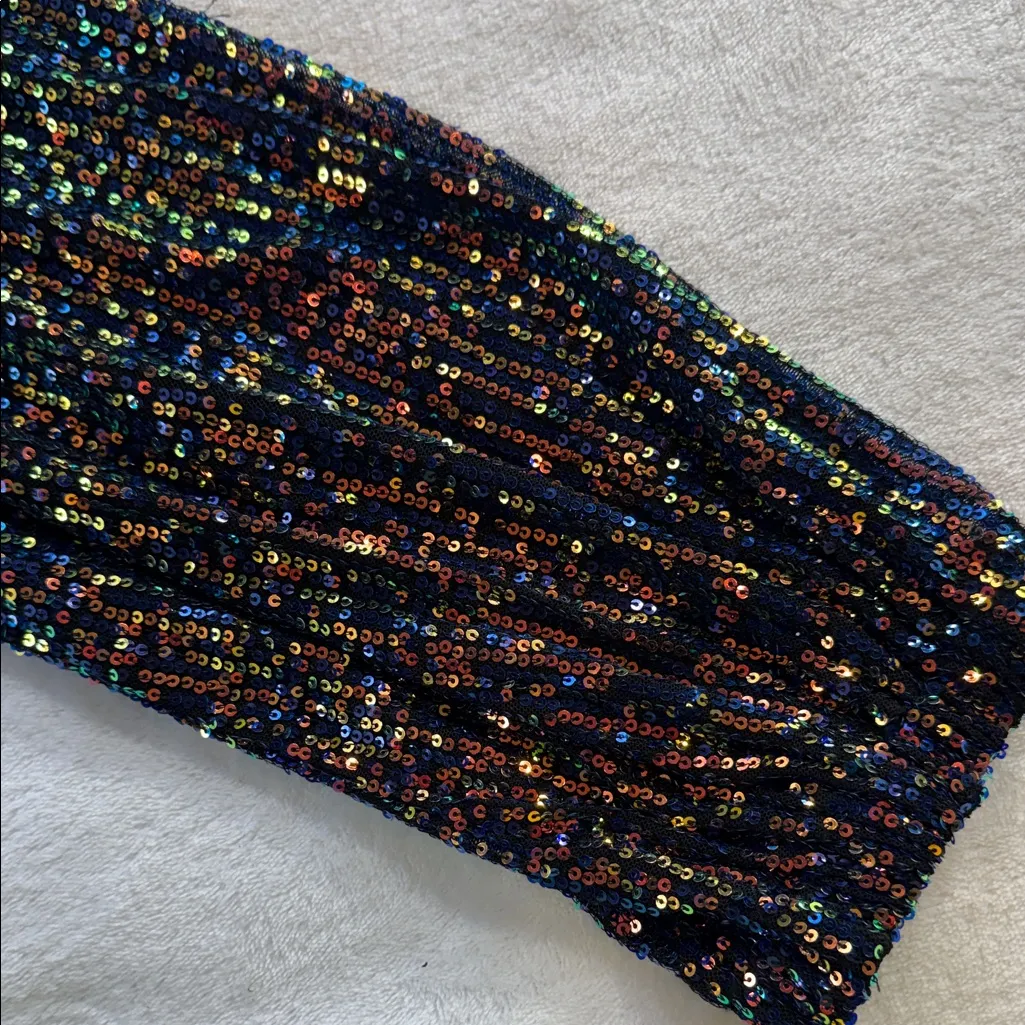 Altar’d State Sequin Mini Skirt & Long Sleeve Crop Top Set – NWT - Image 14