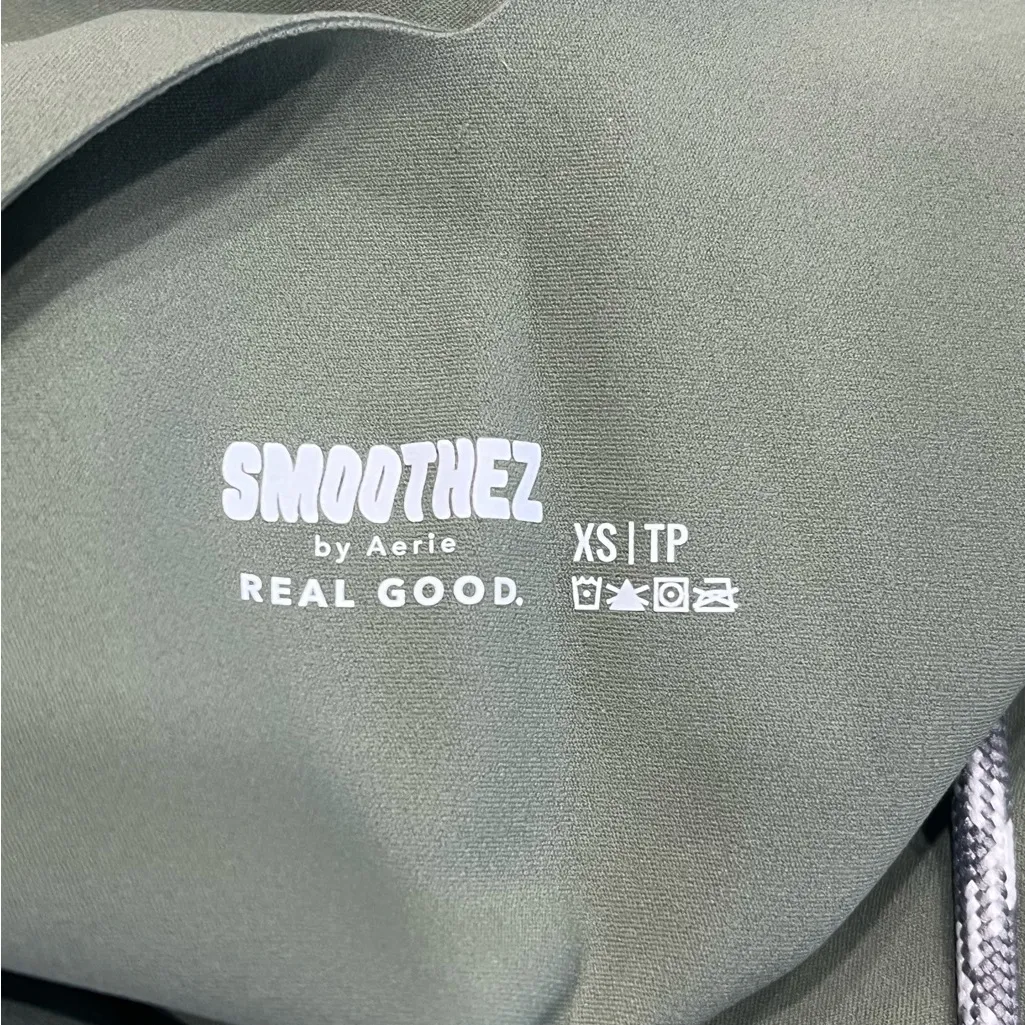 Aerie Smooth Olive Bodysuit - Image 4