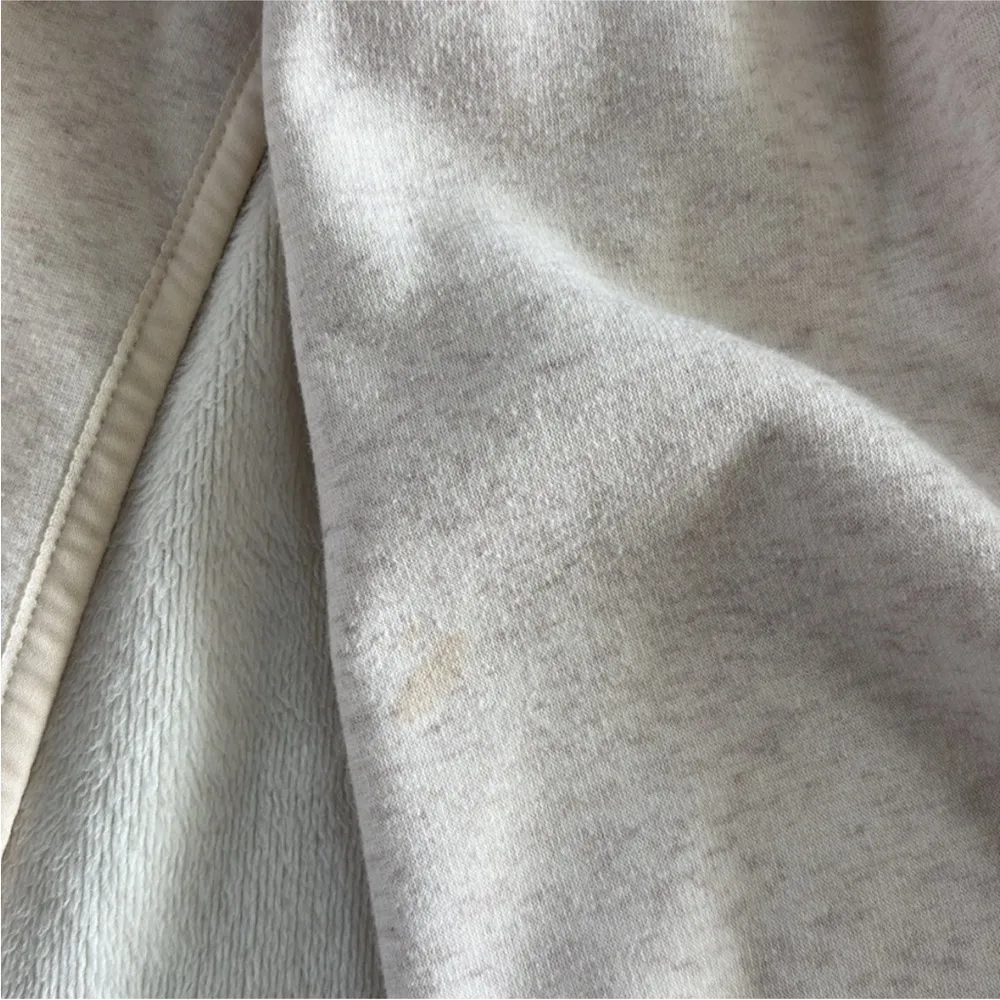 Athleta Cozy Karma Wrap Fleece Lined Cardigan in Oatmeal Size XS. - Image 4