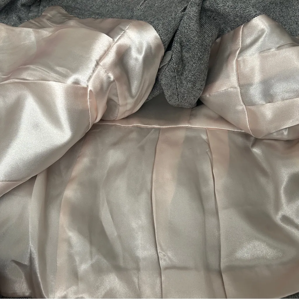 NWT White House Black Market Grey Blazer Size 14 - Image 7