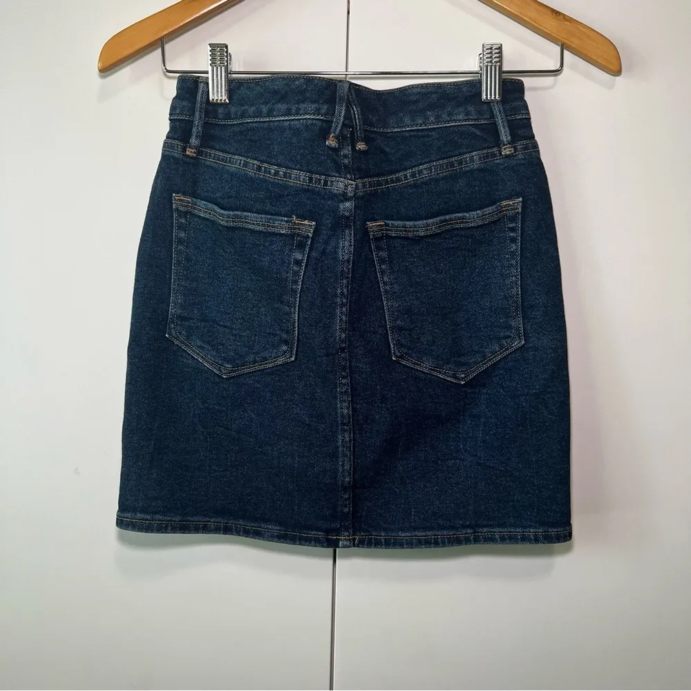 GOOD American The Denim Mini Skirt - NWT - 00 - Image 3