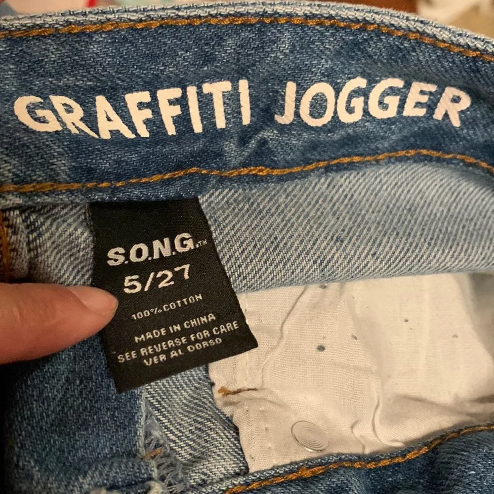 S. O. N. G. Jeans Blue Size 27 - Image 4