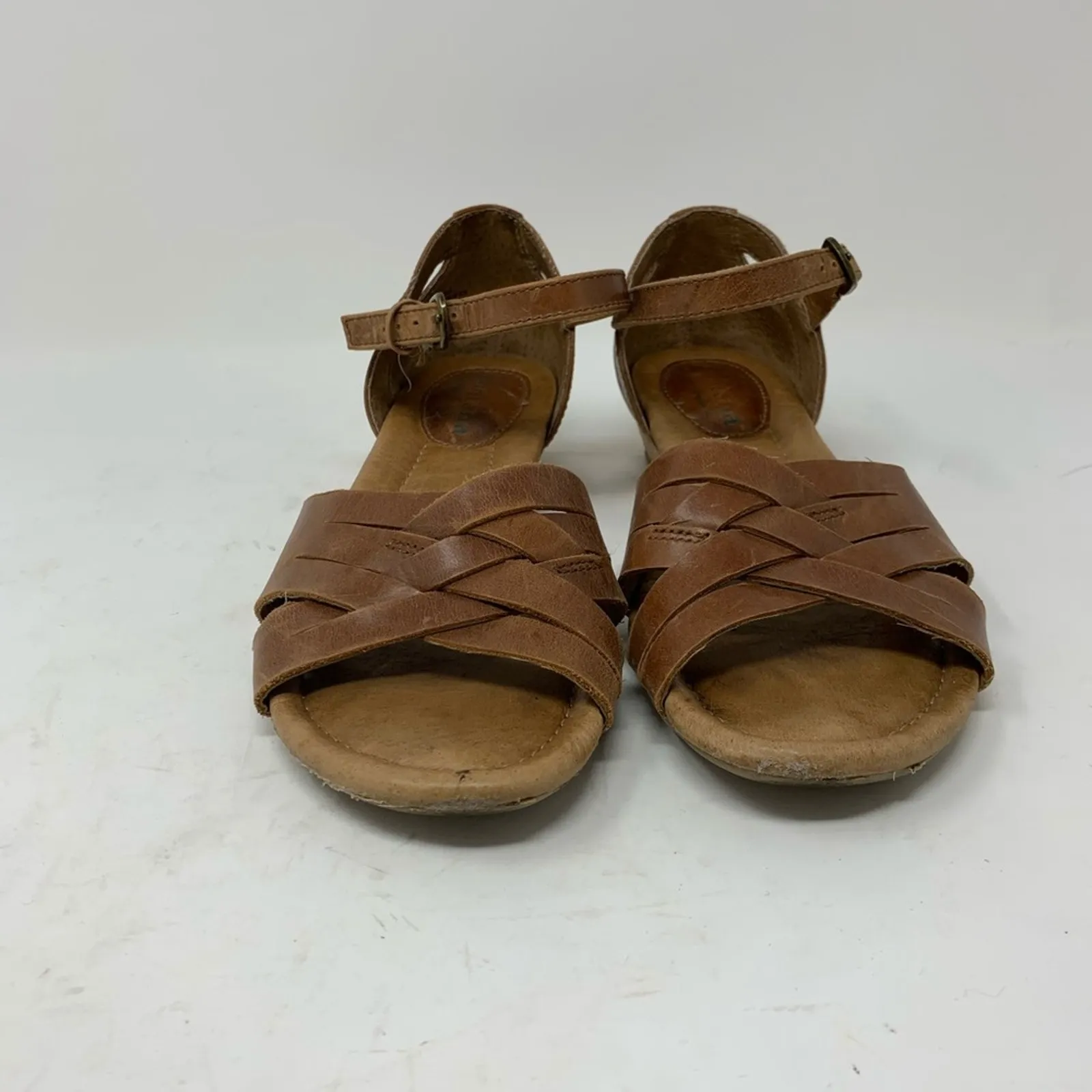 Montana Artisan Crafted Brown Sandals 8 Leather - Image 2