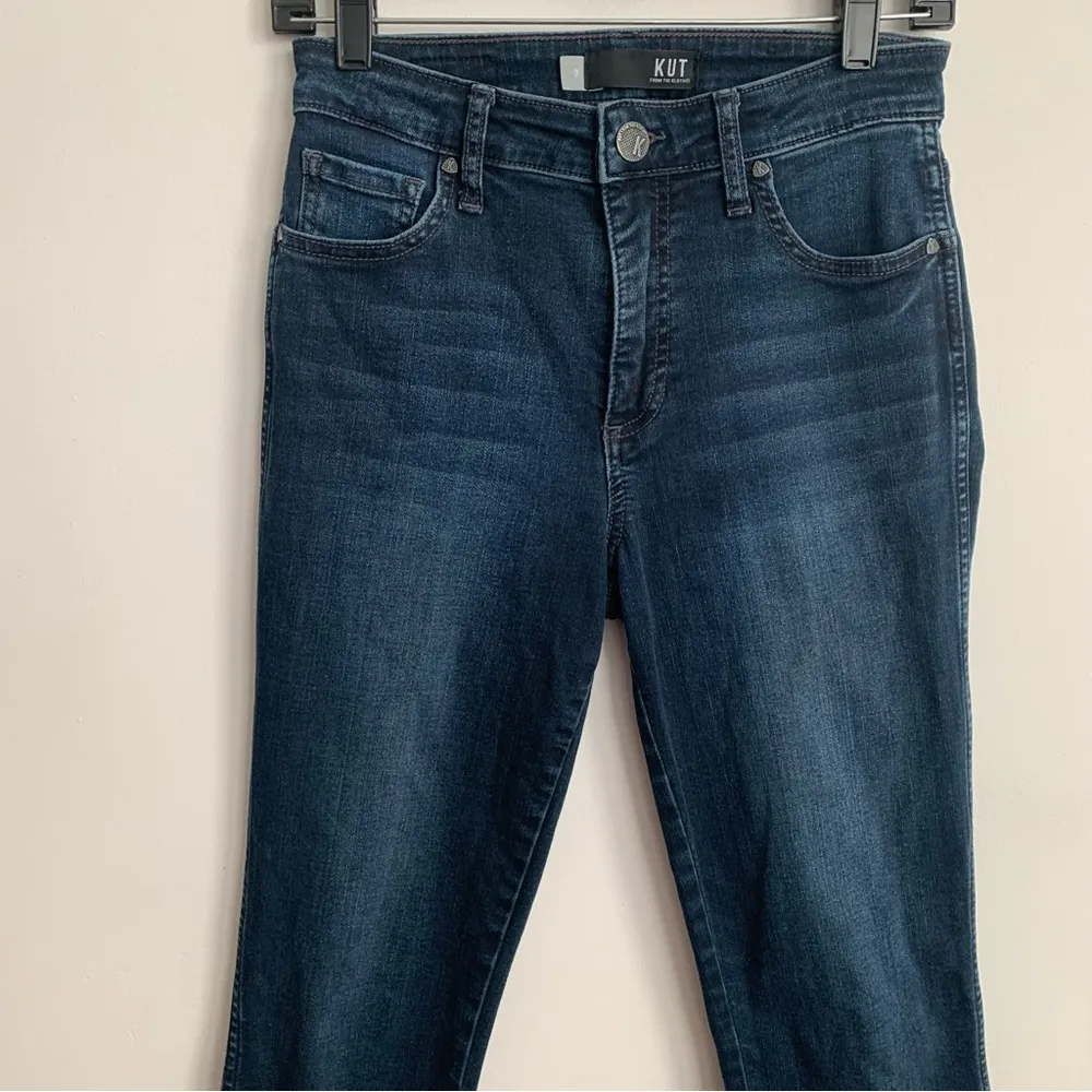 EUC Kut From the Kloth Diana High Rise Fab Ab Skinny Jeans Size 0 - Image 4
