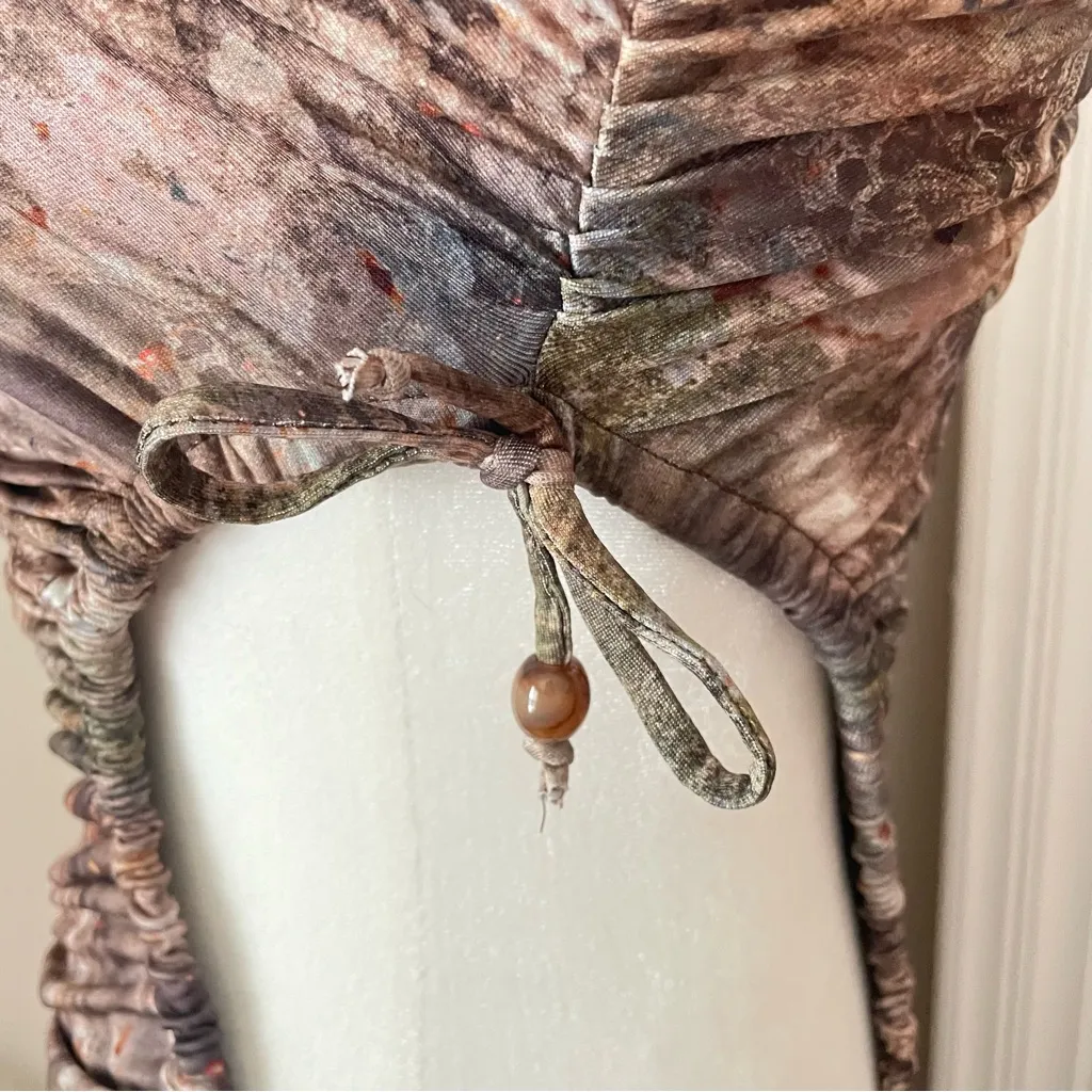 Outcast Isadora Maxi Dress in Medium Brown - Image 7