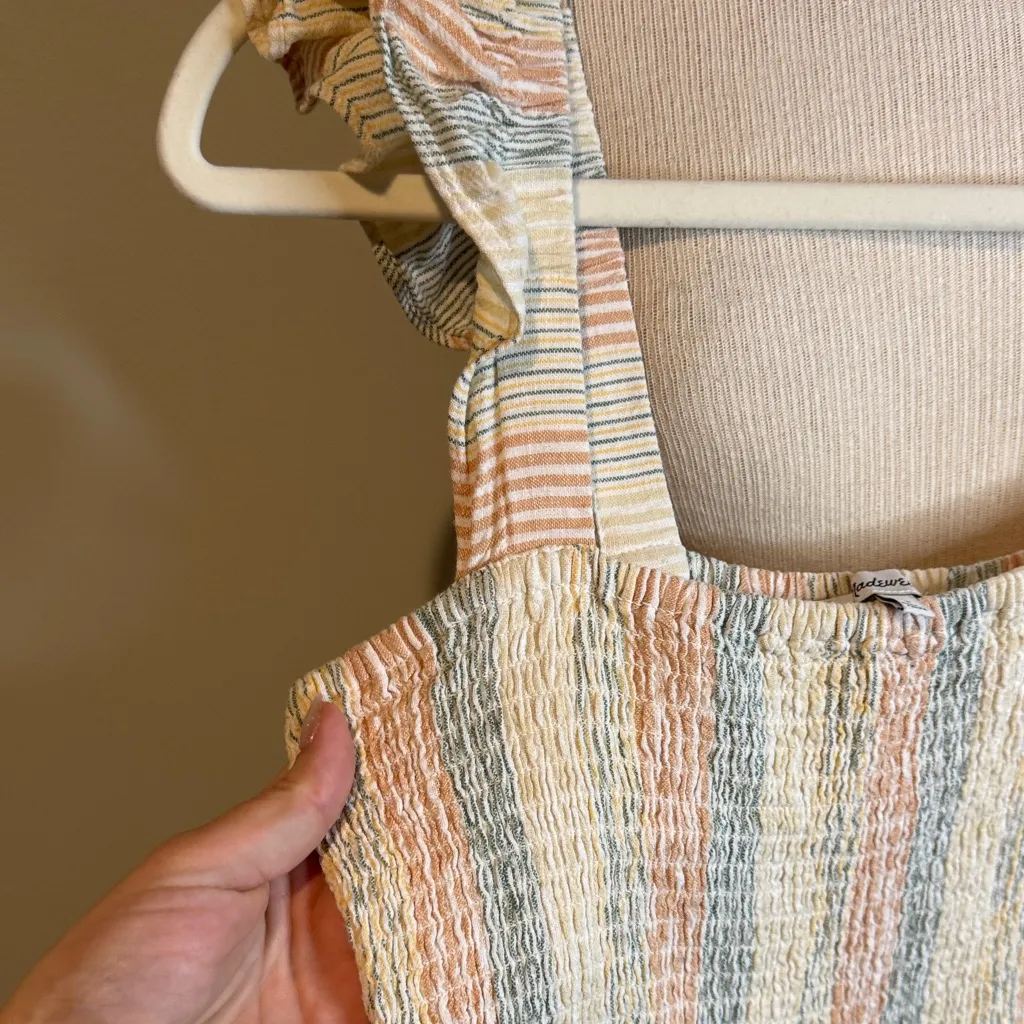 Madewell  Pastel Knit romper sz 4 - Image 4