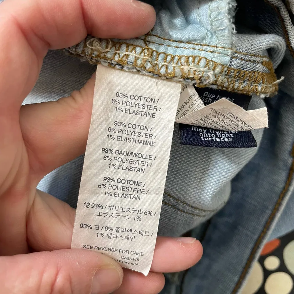 J Crew Toothpick Light Wash Distressed Skinny Jeans - Size 26 - Mid Rise Stretch - Image 7