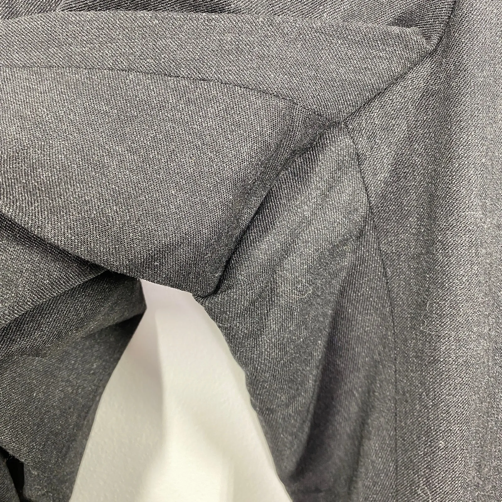 Lauren Ralph Lauren Dark Grey Wool Blend Bootcut Dress Pants Women's Size 12 - Image 7