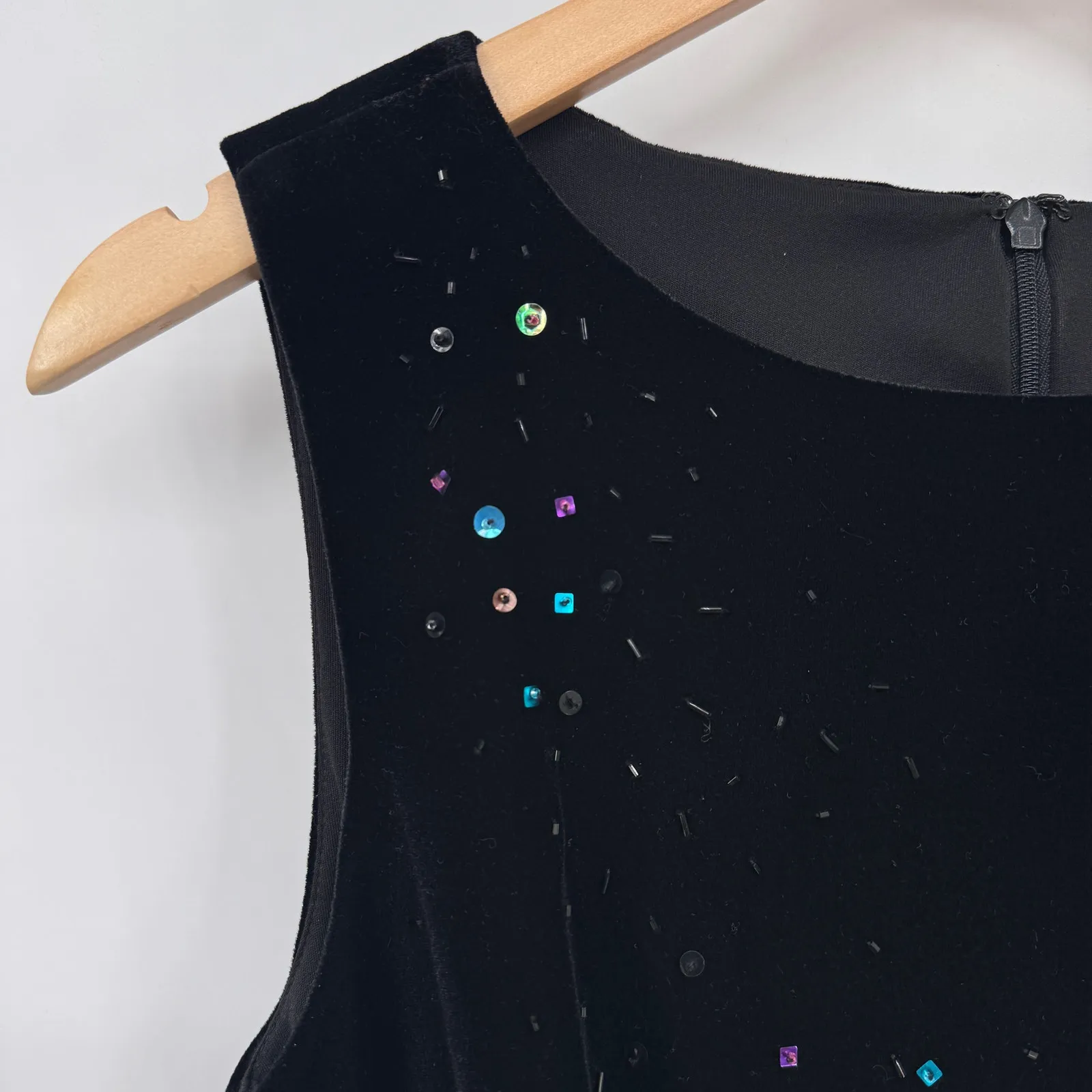 Vintage Y2K J.R. Nites by‎ Caliendo Whimsigoth Fairy Formal Dress Womens 8 Tall Black Size undefined - Image 6