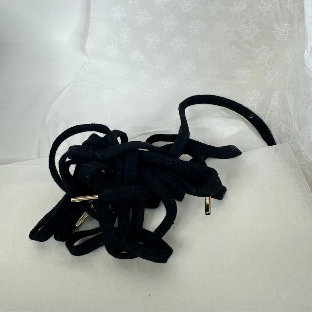 NEW Charlotte Olympia Feline Cat Print Lace Up Canvas High Top Sneakers 36.5 - Image 7