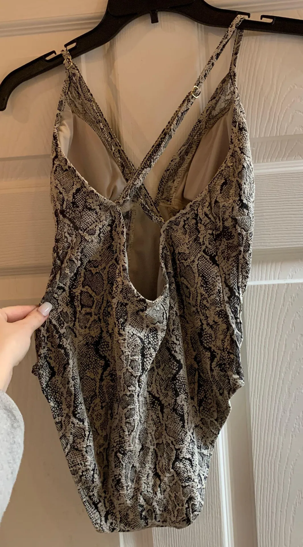 Time & Tru Black Swimsuit - Image 2