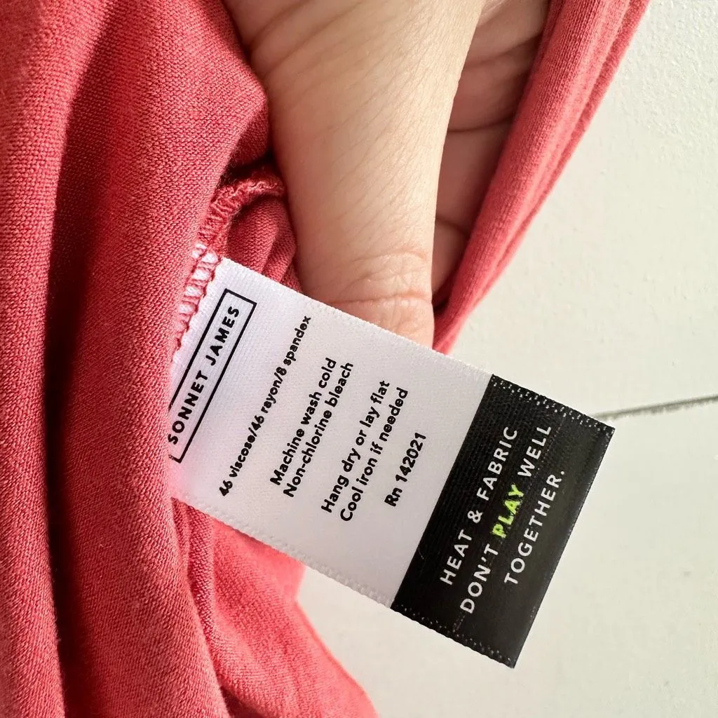 Sonnet James Women’s Extra Small Coral Play Dress Size XS - Image 3