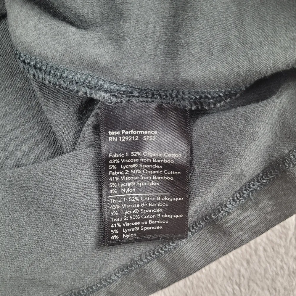 Tasc Performance Women's Lond Sleeve Shirt Size M Medium Black - Image 8