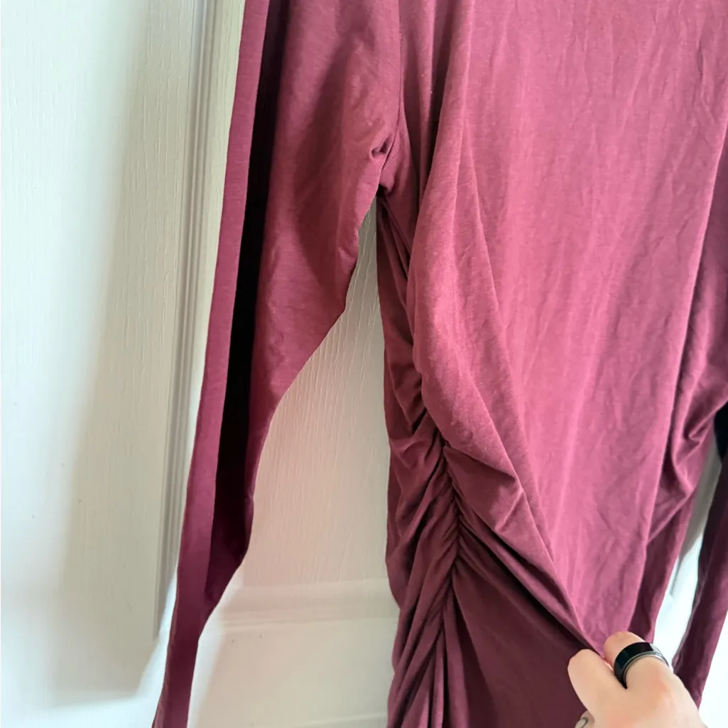 Abercrombie & Fitch NEW High Neck Ruched Mini Dress - Image 4