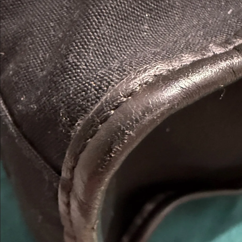 Fendi Black and Brown Tote Bag - Image 8