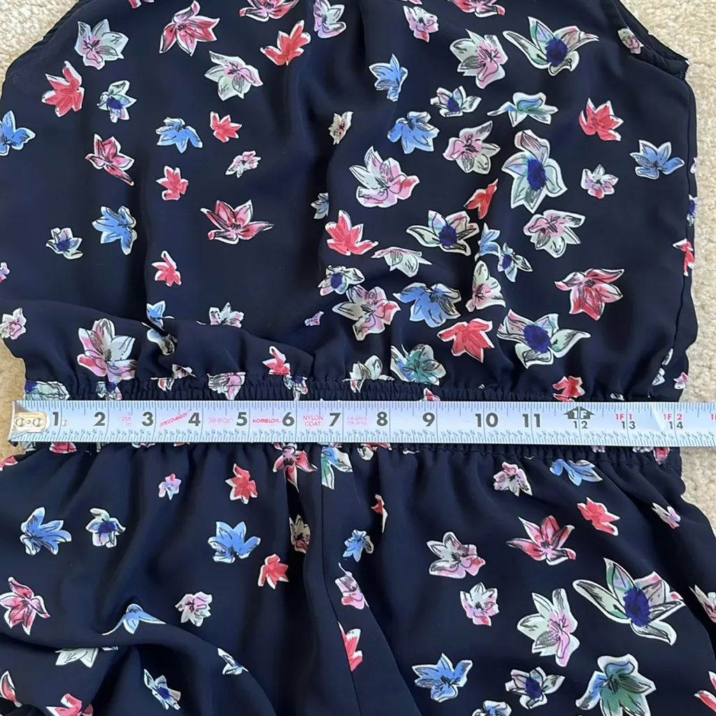 Katherine Barclay Montreal Floral Sleeveless Romper in Women's Size 0 - Image 7