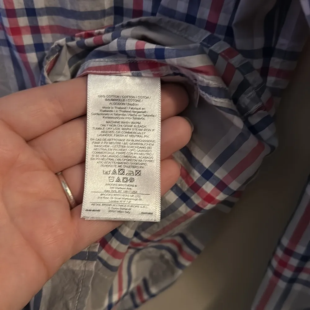 Brooks Brothers Plaid‎ top | 6 - Image 3