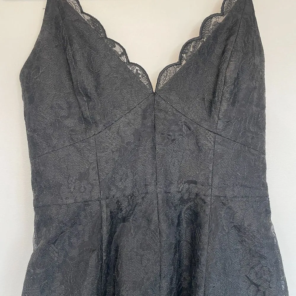 The Label Homecoming Dress Sundream Dress LBD Black Lace Size S - Image 5