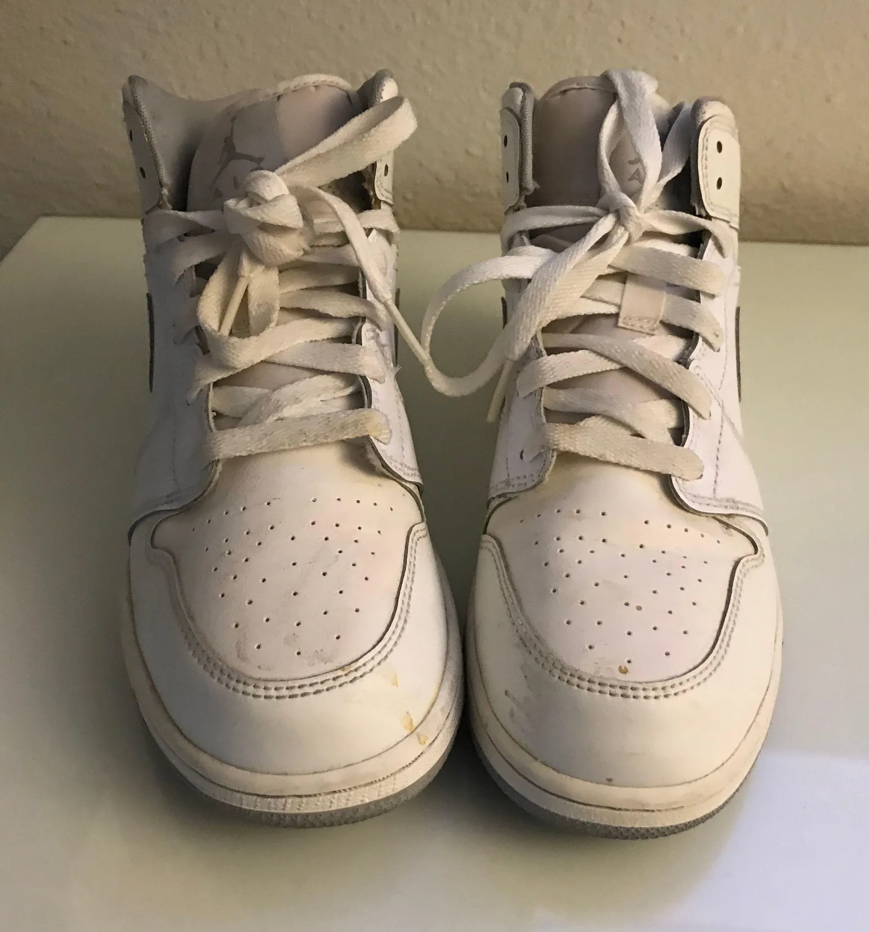 Jordan Air 1 Mid - All White - Image 3