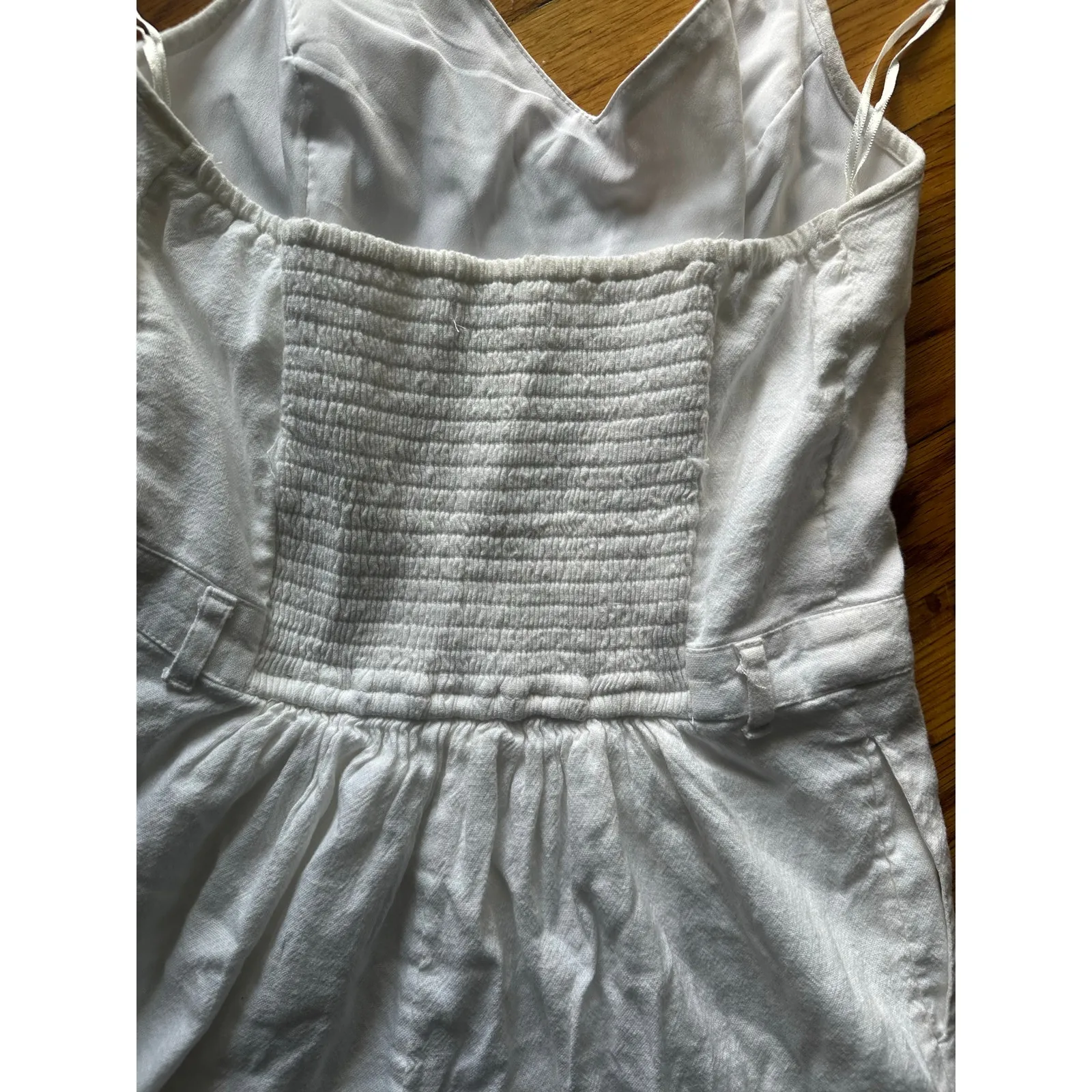 Hollister White Halter Romper | Size M | Summer Vibes - Image 6