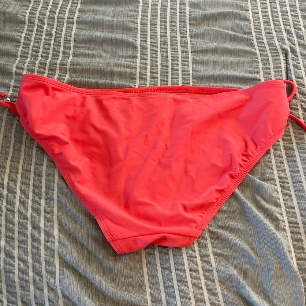 Coral Orange Bikini Bottoms - Image 4
