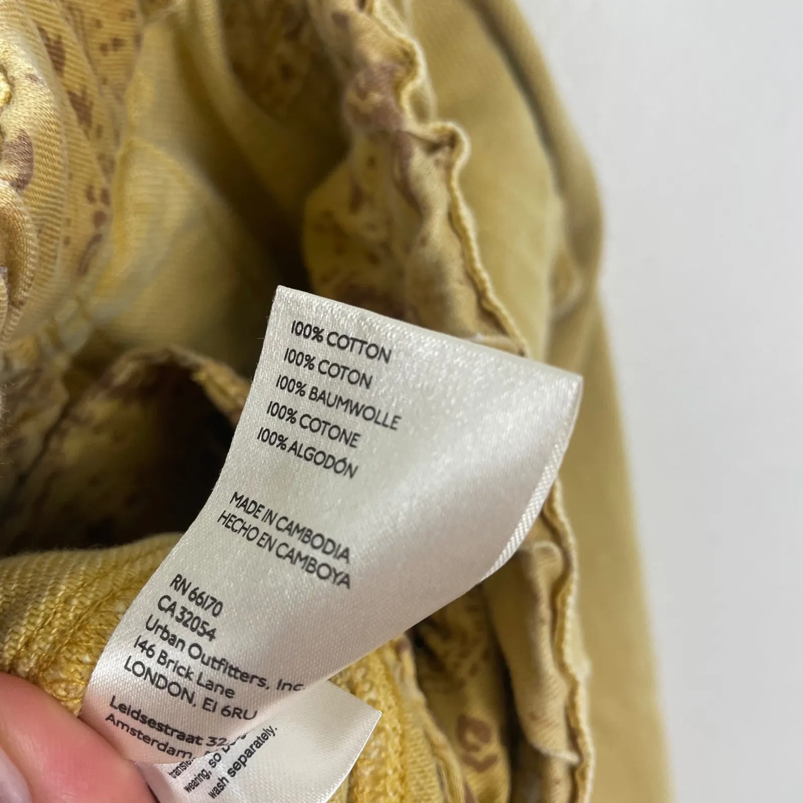 Pilcro and The Letterpress Women's S Cropped Cargo Pants Drawstring Utility - Image 7