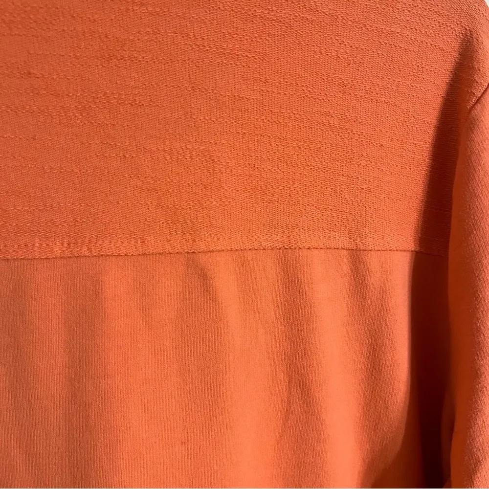 Women’s Coral Bay Energy Full Zip Cuff Sleeve Sweatshirt Size 1X Orange Color - Image 11