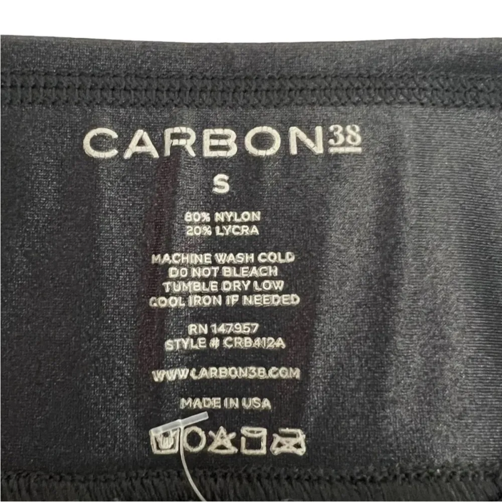 CARBON38 Legging in Takara Shine Full-length
High Rise Black Moto Comfy Size S - Image 9