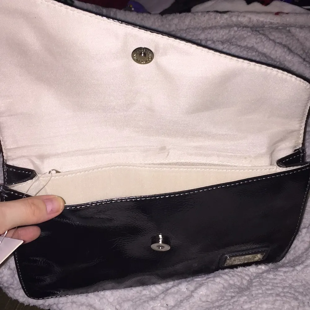 Dark Gray Nine West Clutch Bag Travel - BNWT - Image 7