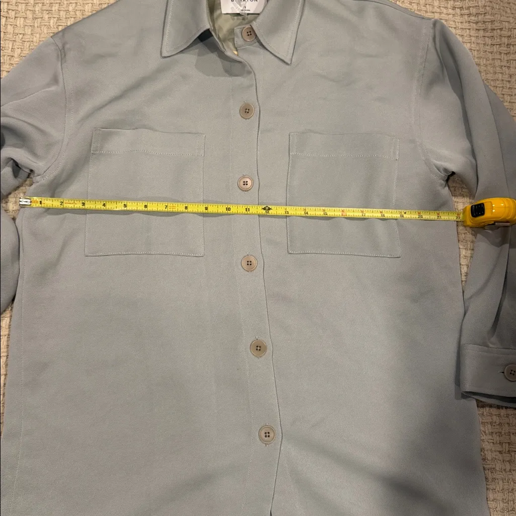 Babaton WOMENS  Light jacket  Shirt sage color small - Image 7