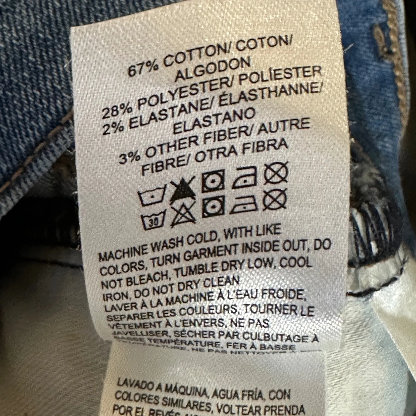 Lucky Brand Stevie High Rise Flare Jeans Medium Wash Distressed Raw Hem 12 31 - Image 13