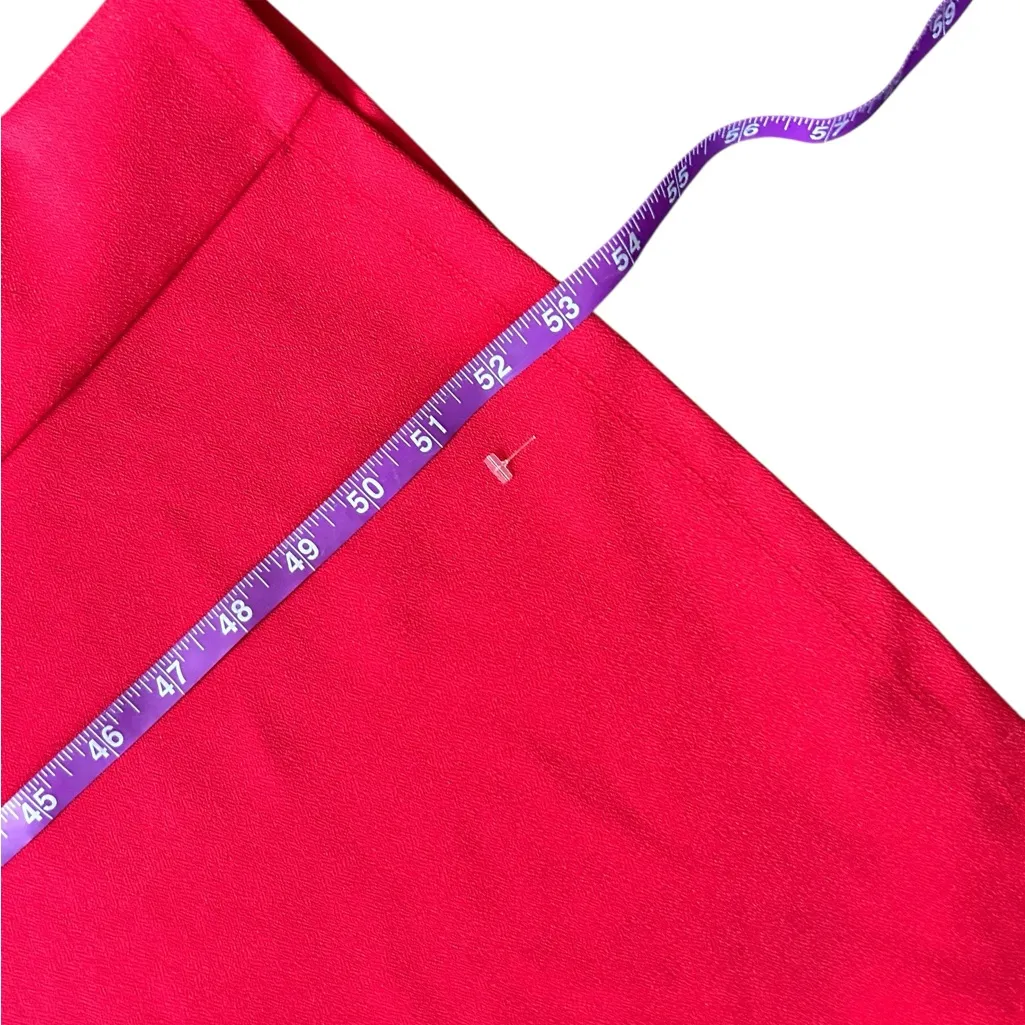 Abercrombie Asymmetrical One-Shoulder Maxi Dress Red Size Small Wedding Guest - Image 9