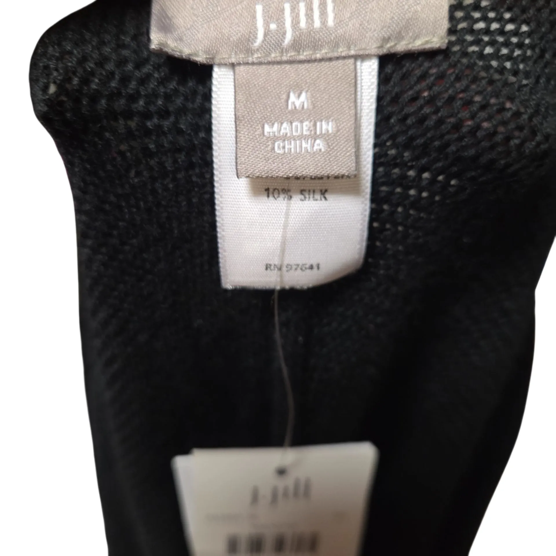 J. Jill NWT Elegant Black Women's Cardigan Size M - Image 7