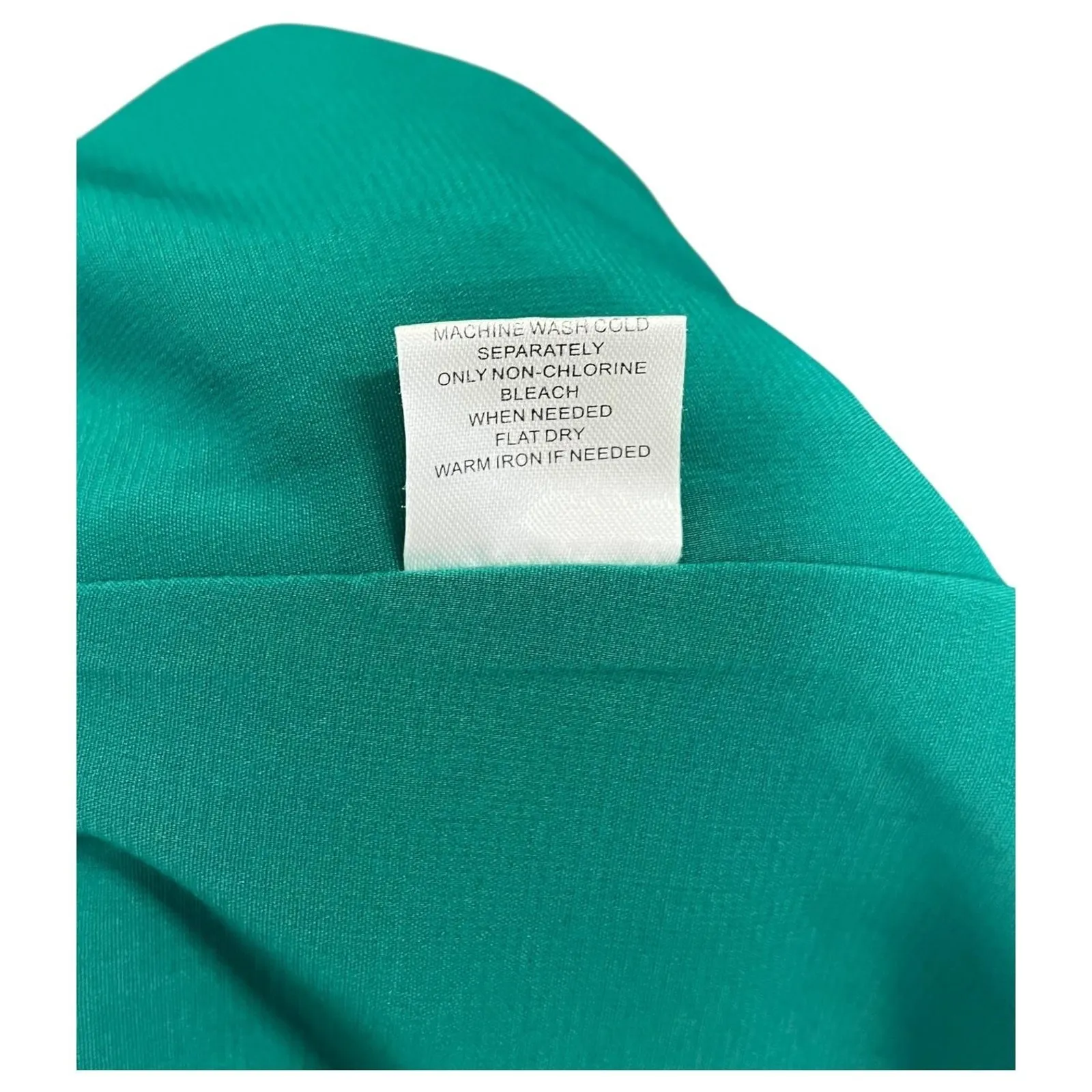 41 Hawthorn Dress Womens Small Green V Neck Flutter Sleeve Cinch Waist Lined - Image 8