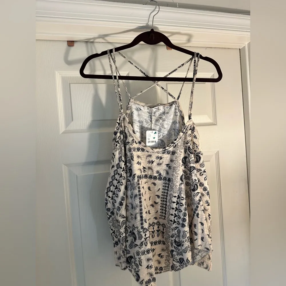 Free People Hey Girl Tank Top Size Medium - Image 5