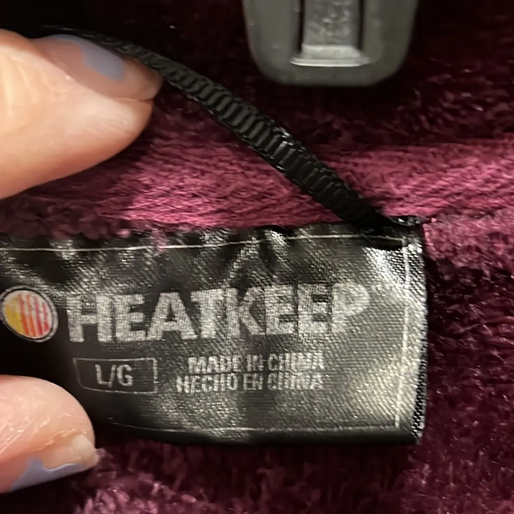 32° Heatkeep, Women’s Luxe Fur Full-Zip Jacket, Size Large - Image 3