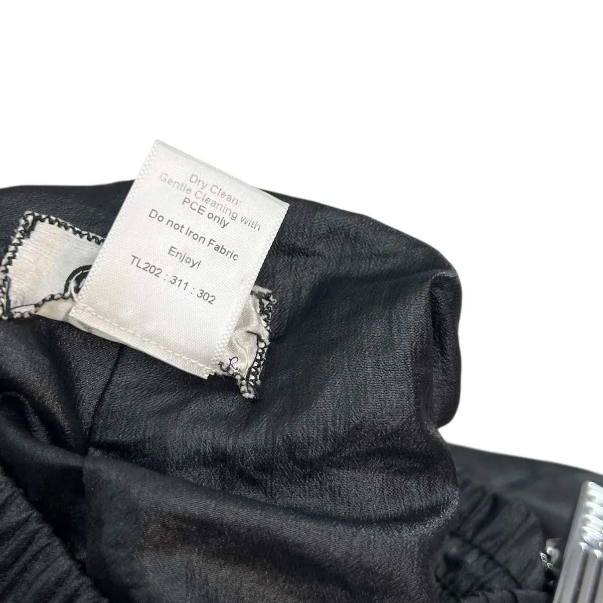 Nightcap Liquid Slack Pull-On Pants Tapered Black Size 2 Small - Image 11