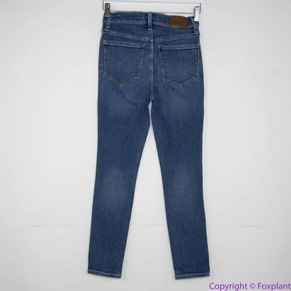 Madewell 10'' high rise skinny jeans,‎ 25 petite - Image 4