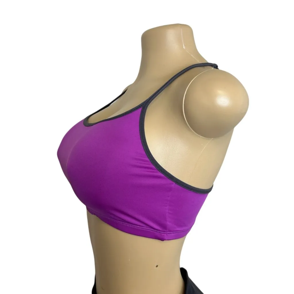 #858 Inspirations by Maidenform Women's Size 36 Seamless Sports Bra, Purple - Image 2