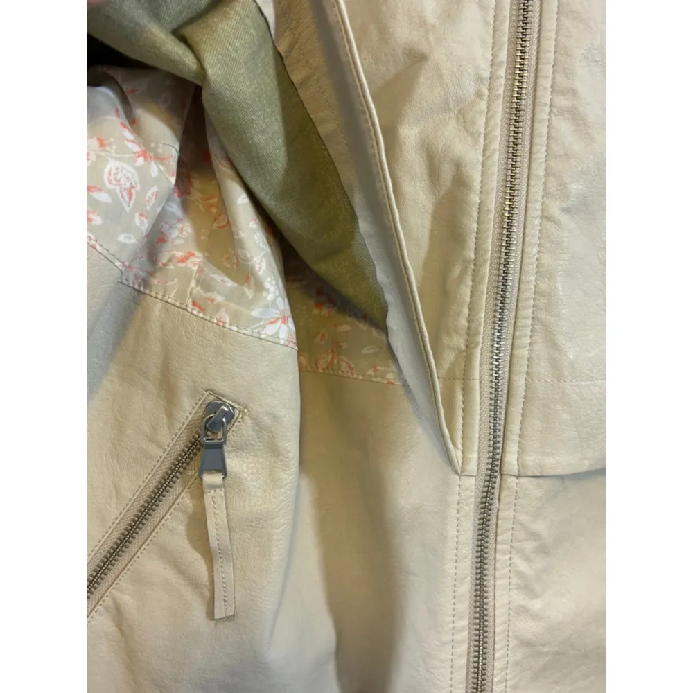 Women's Anthropologie Jacket Size 3X Beige - Image 8