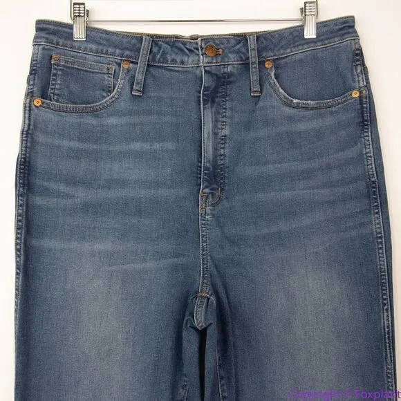NEW Madewell Curvy Stovepipe‎ Jeans in Dearham Wash, 33 - Image 5