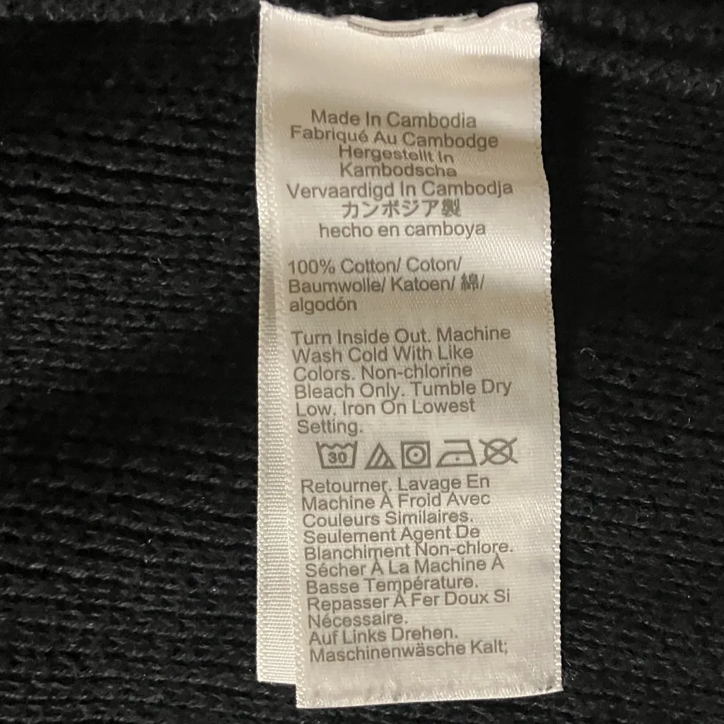 BLACK Button-Up Cardigan - Image 9