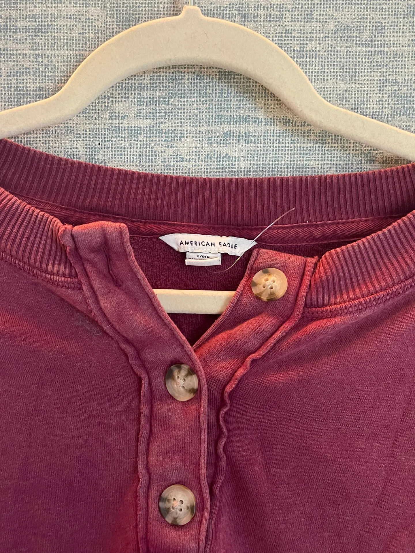 American Eagle Henley Sweater - Image 3